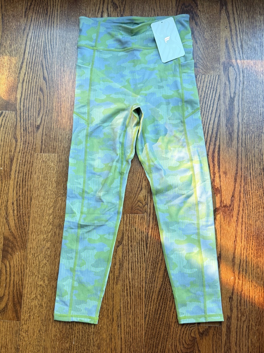 NEW Fabletics Mini High Waisted Motion365 7/8 Leggings Sz 10/12